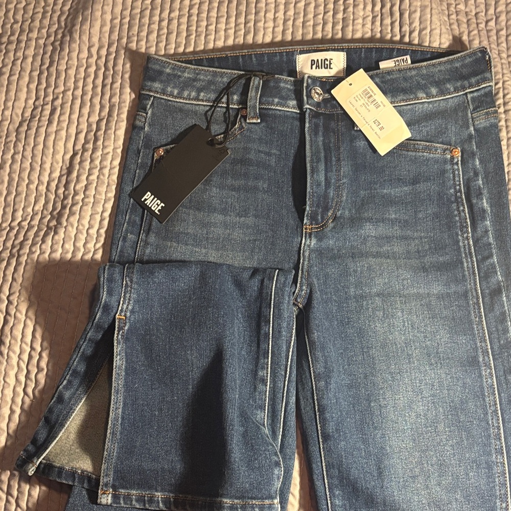 PAIGE High Rise Laurel Canyon w Forward Panel Bootcut